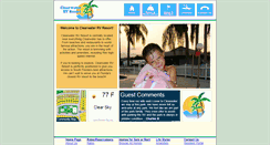 Desktop Screenshot of clearwatertravelresort.net